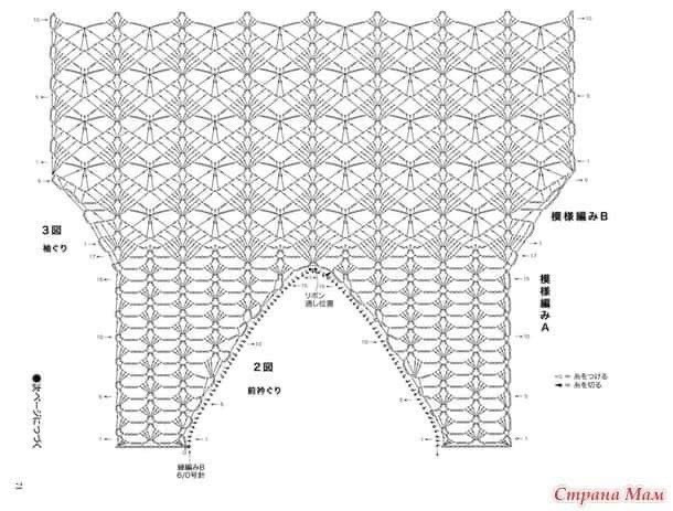 Elegant Crochet Top Pattern with Lace Detailing for All Seasons