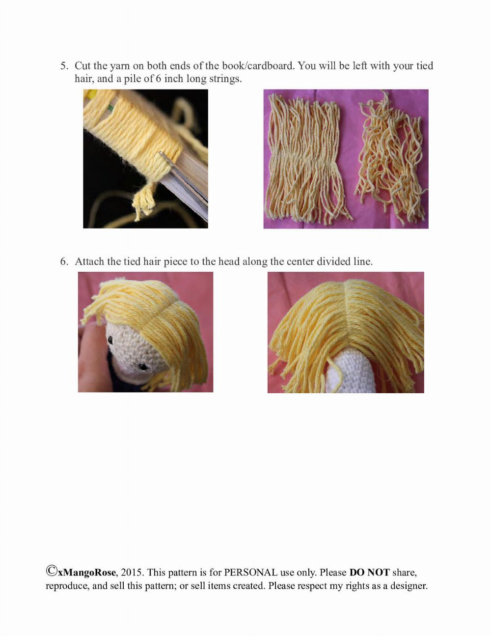 Eternal Sailor Moon Amigurumi Doll Crochet Pattern by xMangoRose