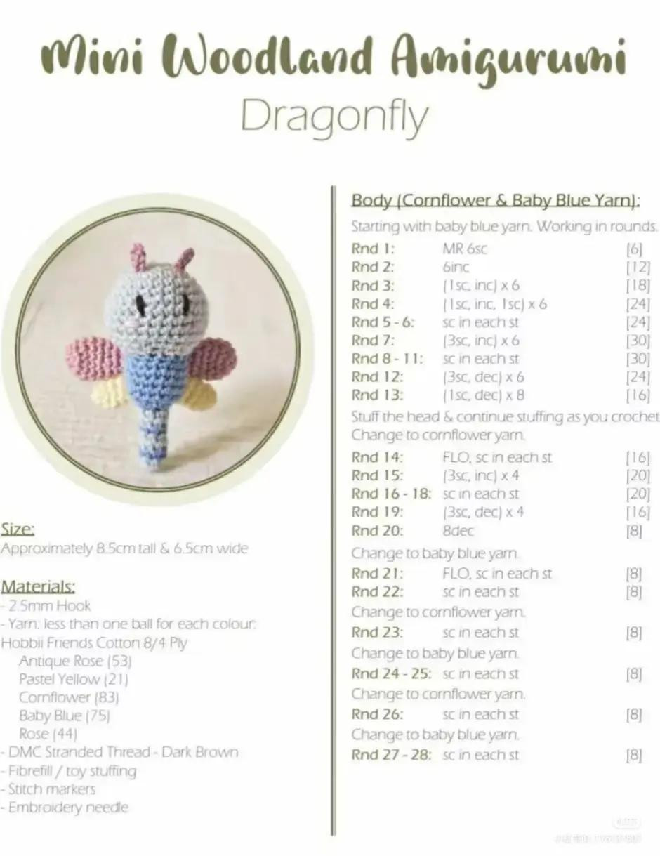 Explore the Mini Woodland Amigurumi Advent Calendar Crochet Patterns