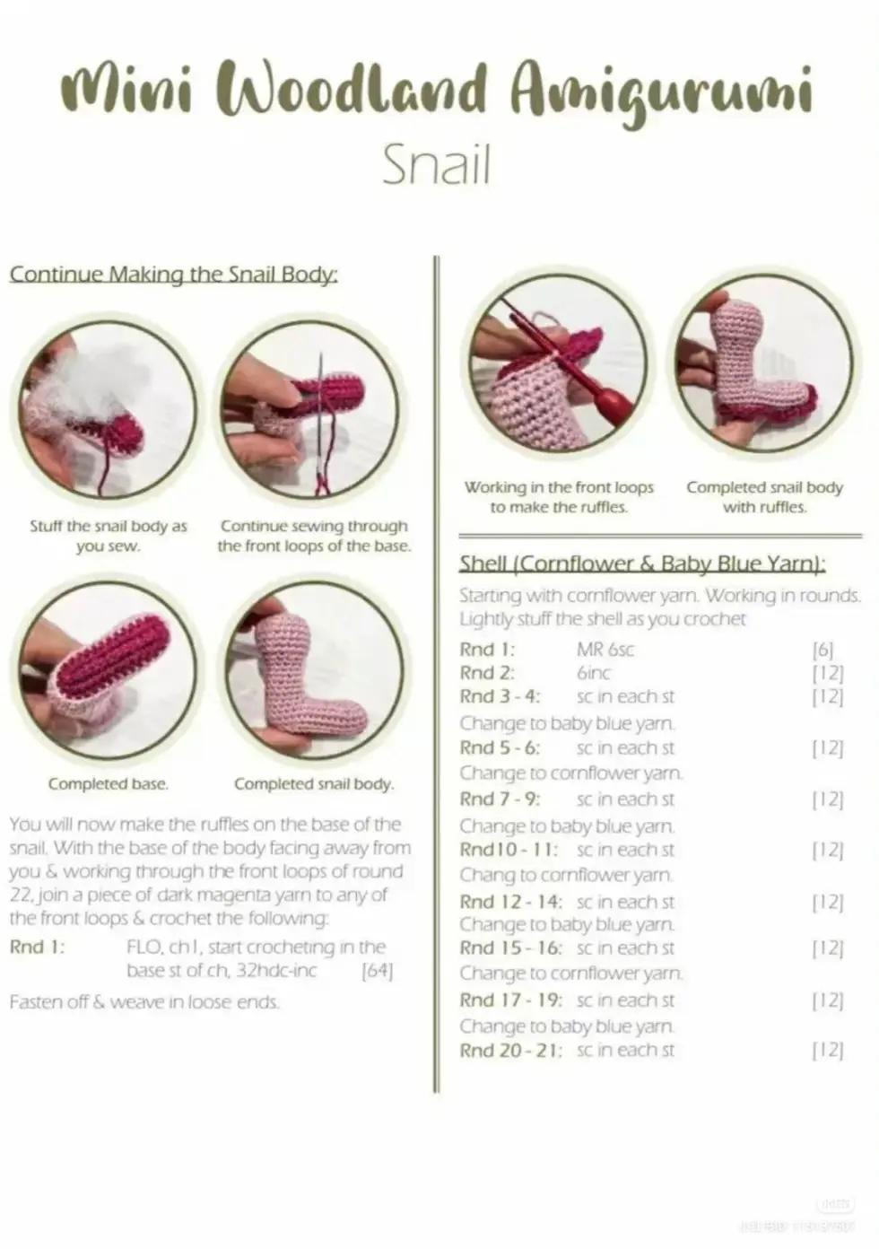 Explore the Mini Woodland Amigurumi Advent Calendar Crochet Patterns