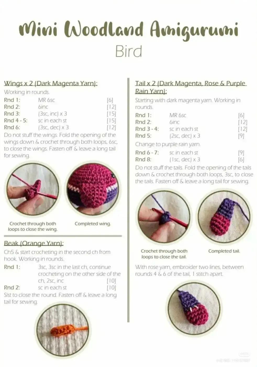 Explore the Mini Woodland Amigurumi Advent Calendar Crochet Patterns