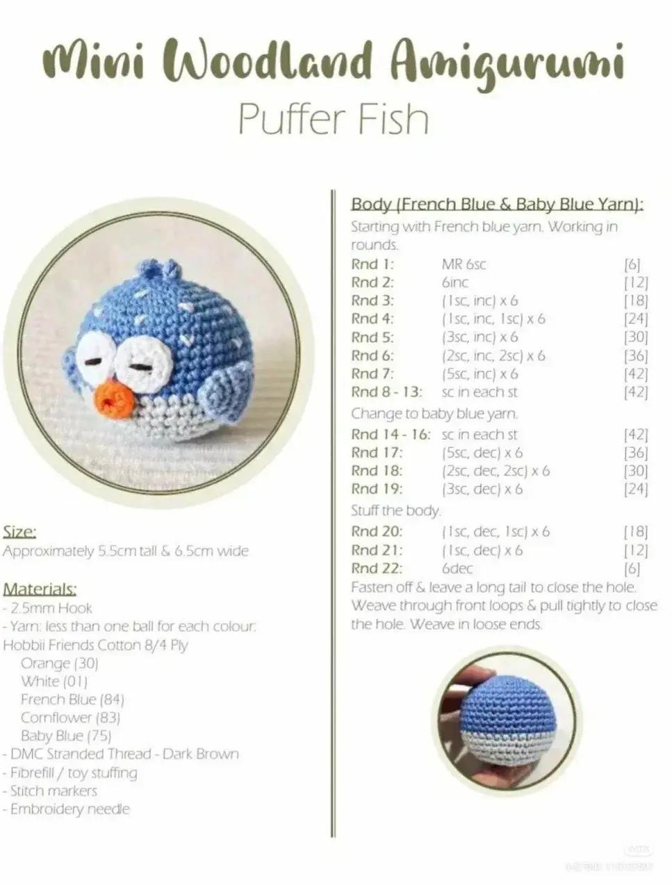 Explore the Mini Woodland Amigurumi Advent Calendar Crochet Patterns