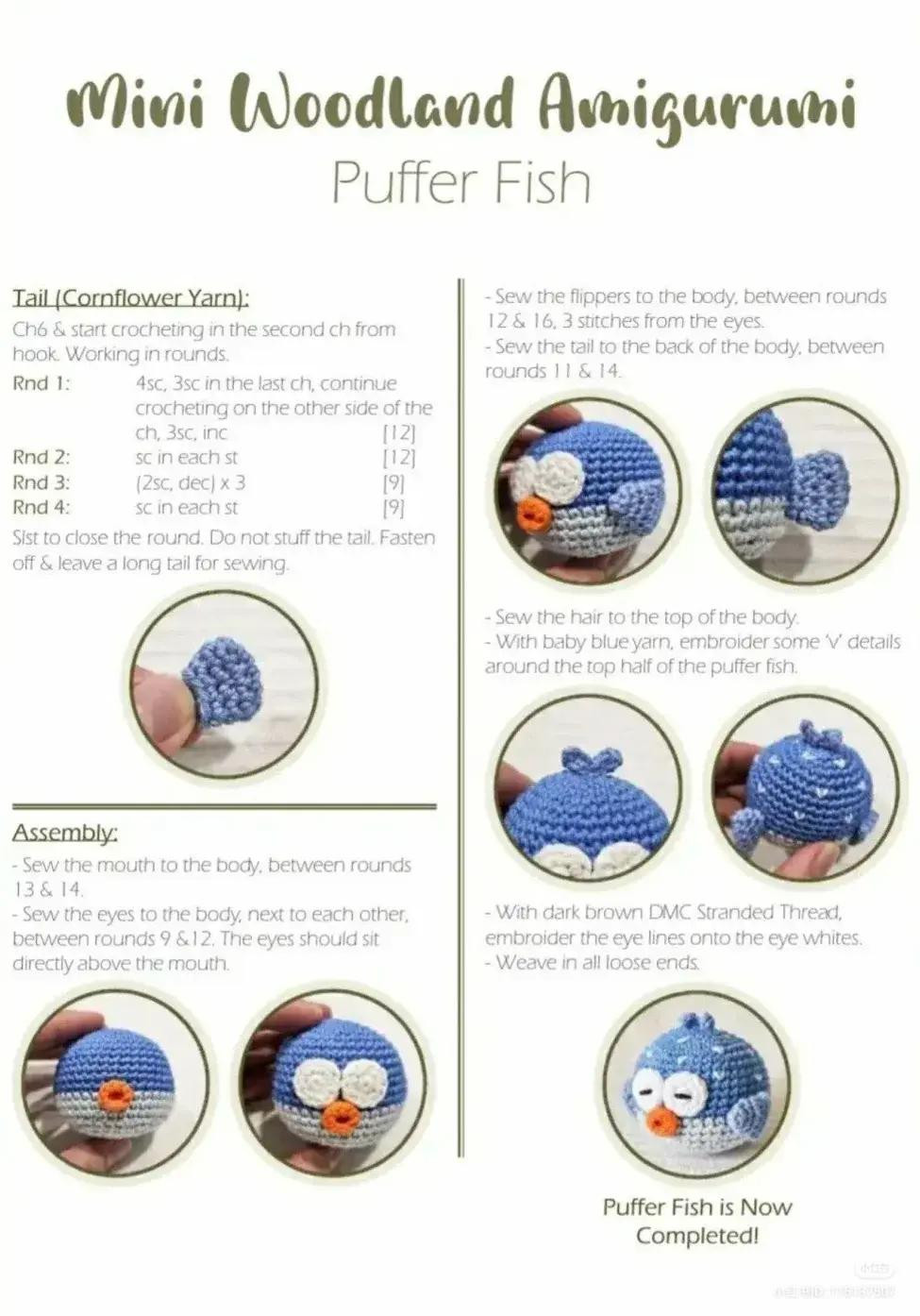 Explore the Mini Woodland Amigurumi Advent Calendar Crochet Patterns