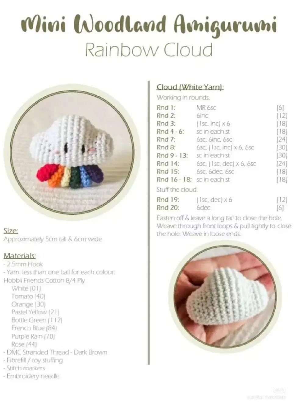 Explore the Mini Woodland Amigurumi Advent Calendar Crochet Patterns