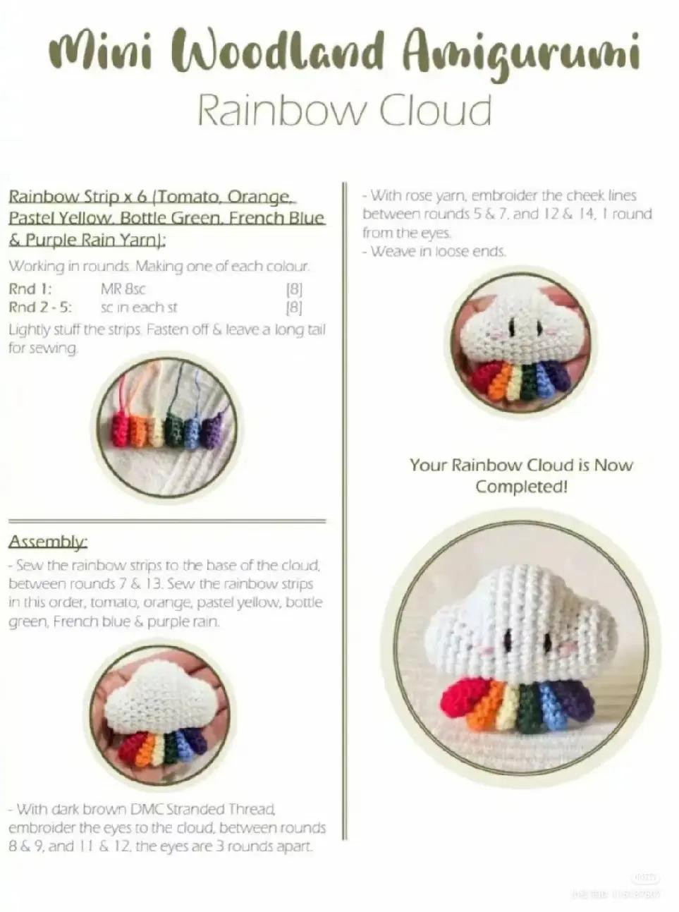 Explore the Mini Woodland Amigurumi Advent Calendar Crochet Patterns