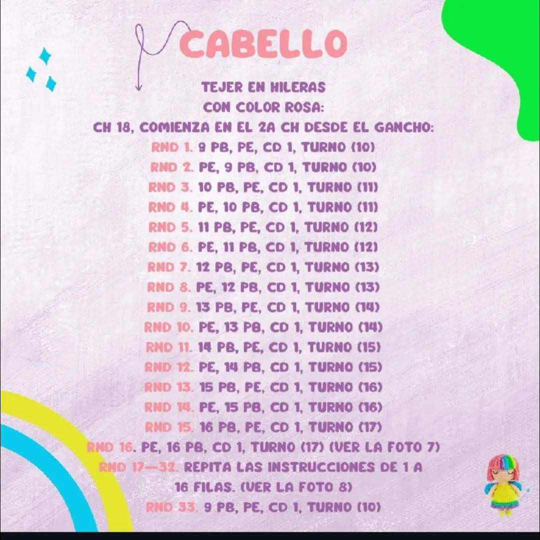 Fada Arco-íris Amigurumi: Padrão Grátis para Artesãos