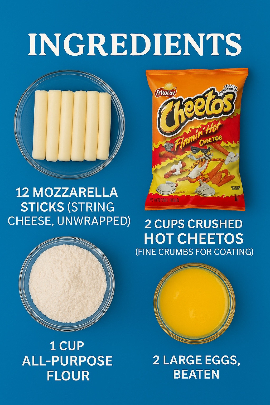 Fiery Crunchy Mozzarella Delight