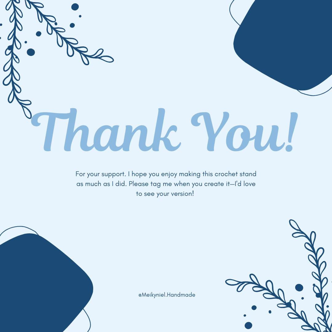 Free Crochet Amigurumi Stand Pattern - Anemo Design