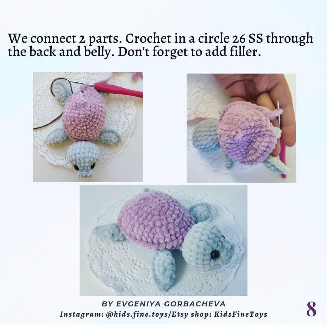 Free Crochet Pattern: Adorable Sea Turtle Amigurumi Toy