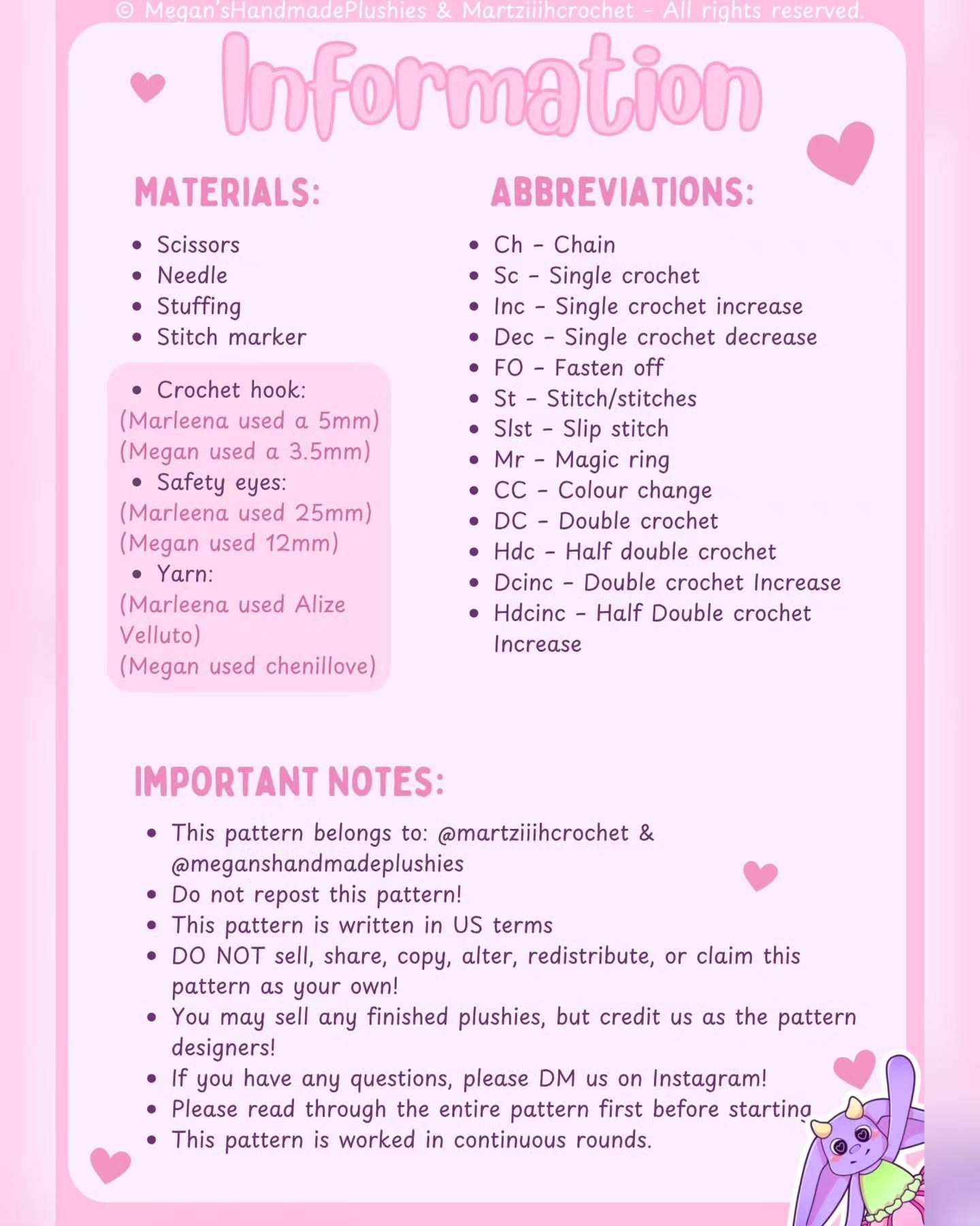 Free Crochet Pattern: Elfie the Flower Spirit Amigurumi