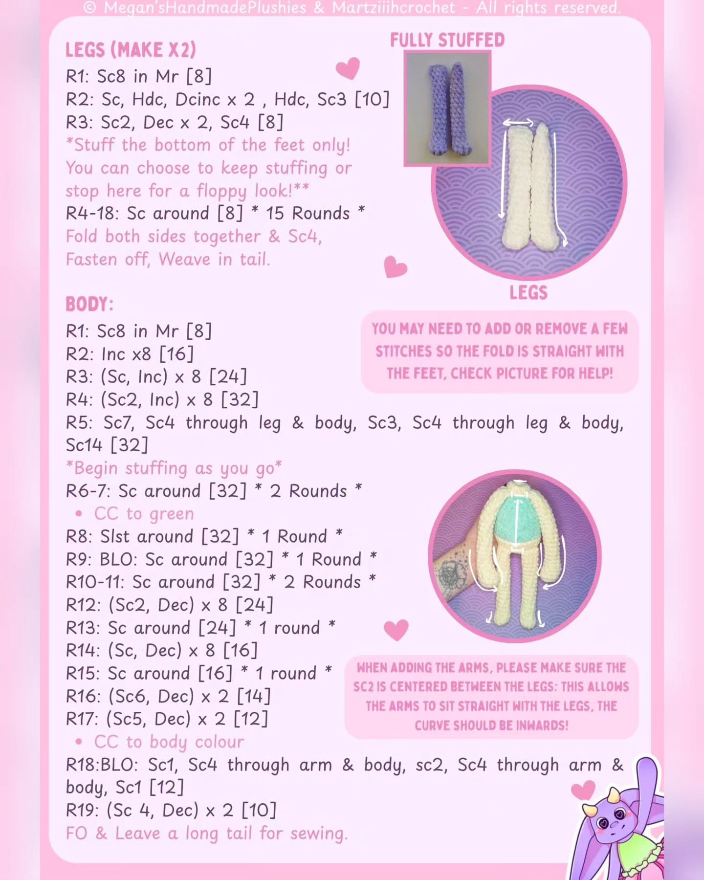 Free Crochet Pattern: Elfie the Flower Spirit Amigurumi