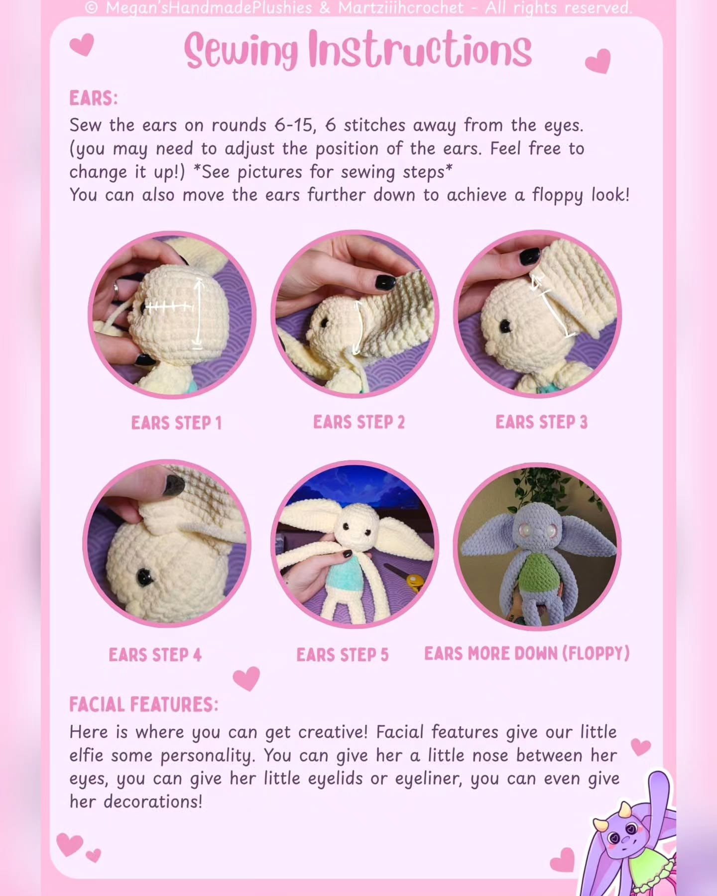 Free Crochet Pattern: Elfie the Flower Spirit Amigurumi