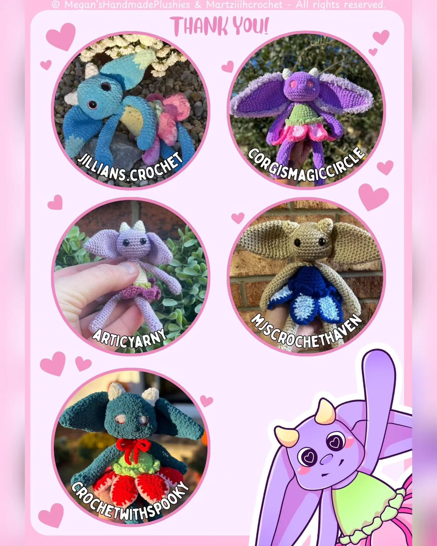 Free Crochet Pattern: Elfie the Flower Spirit Amigurumi