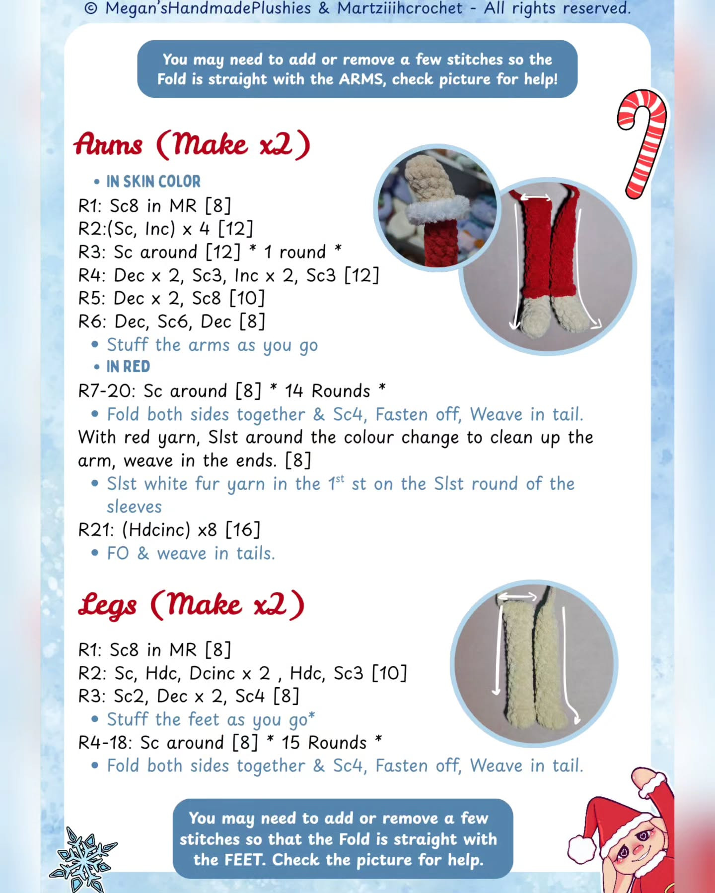 Free Crochet Pattern: Elfie the Miss Santa Amigurumi Doll