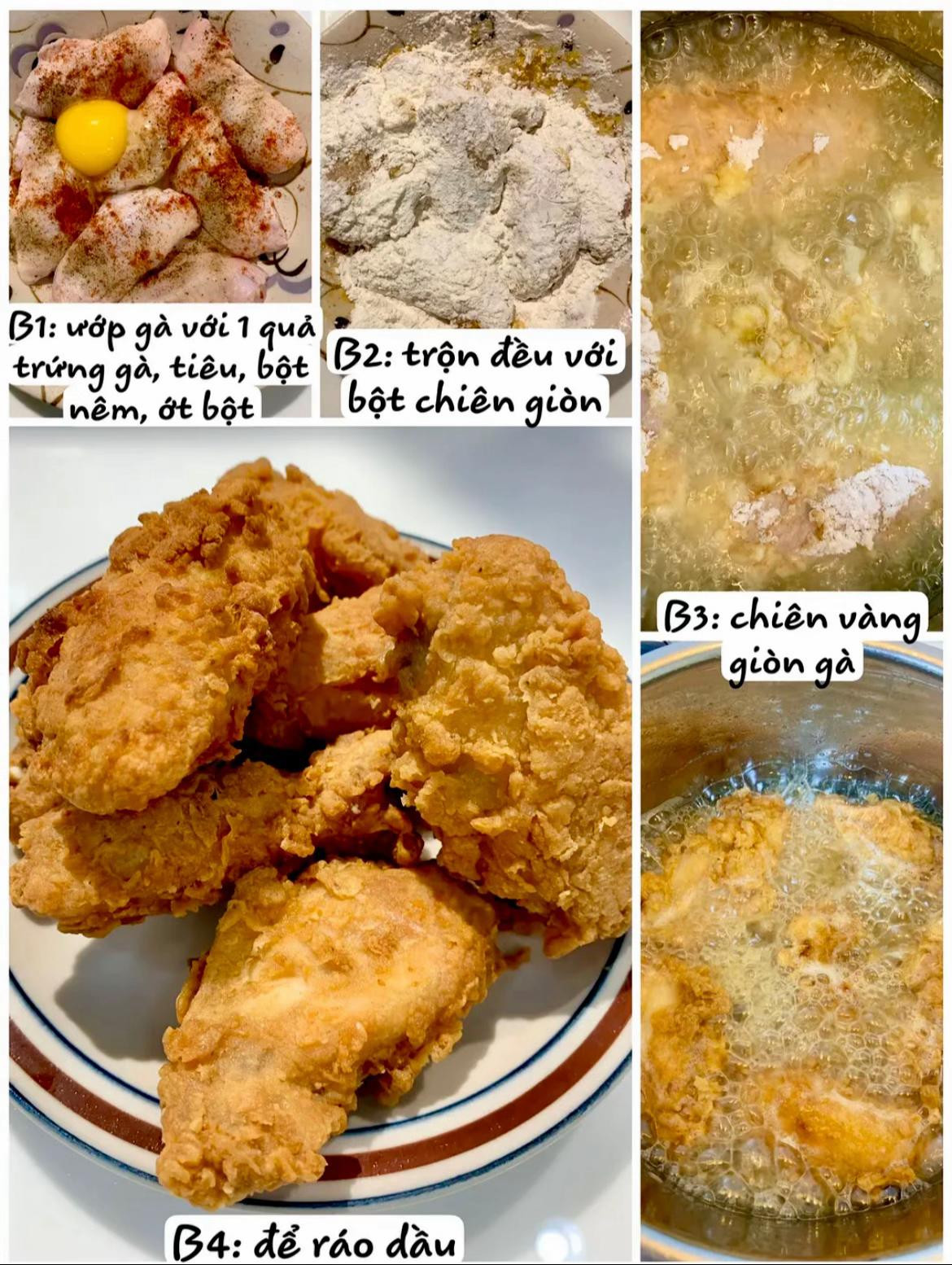 Gà Giòn Xốt Cam Thơm Lừng Khó Cưỡng