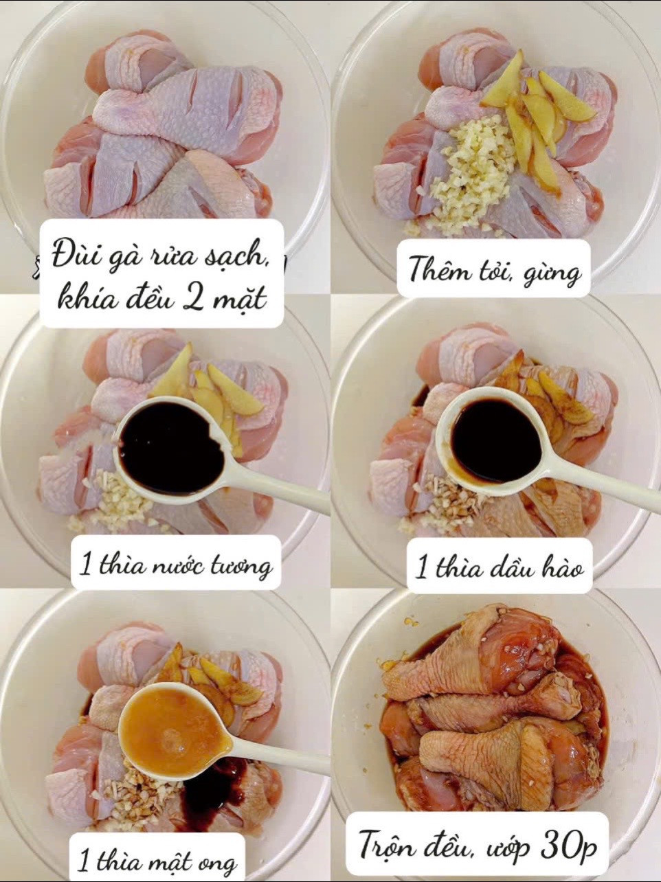 Gà Mật Ong Sốt Đậm Đà, Thịt Mềm Ngọt Ngào