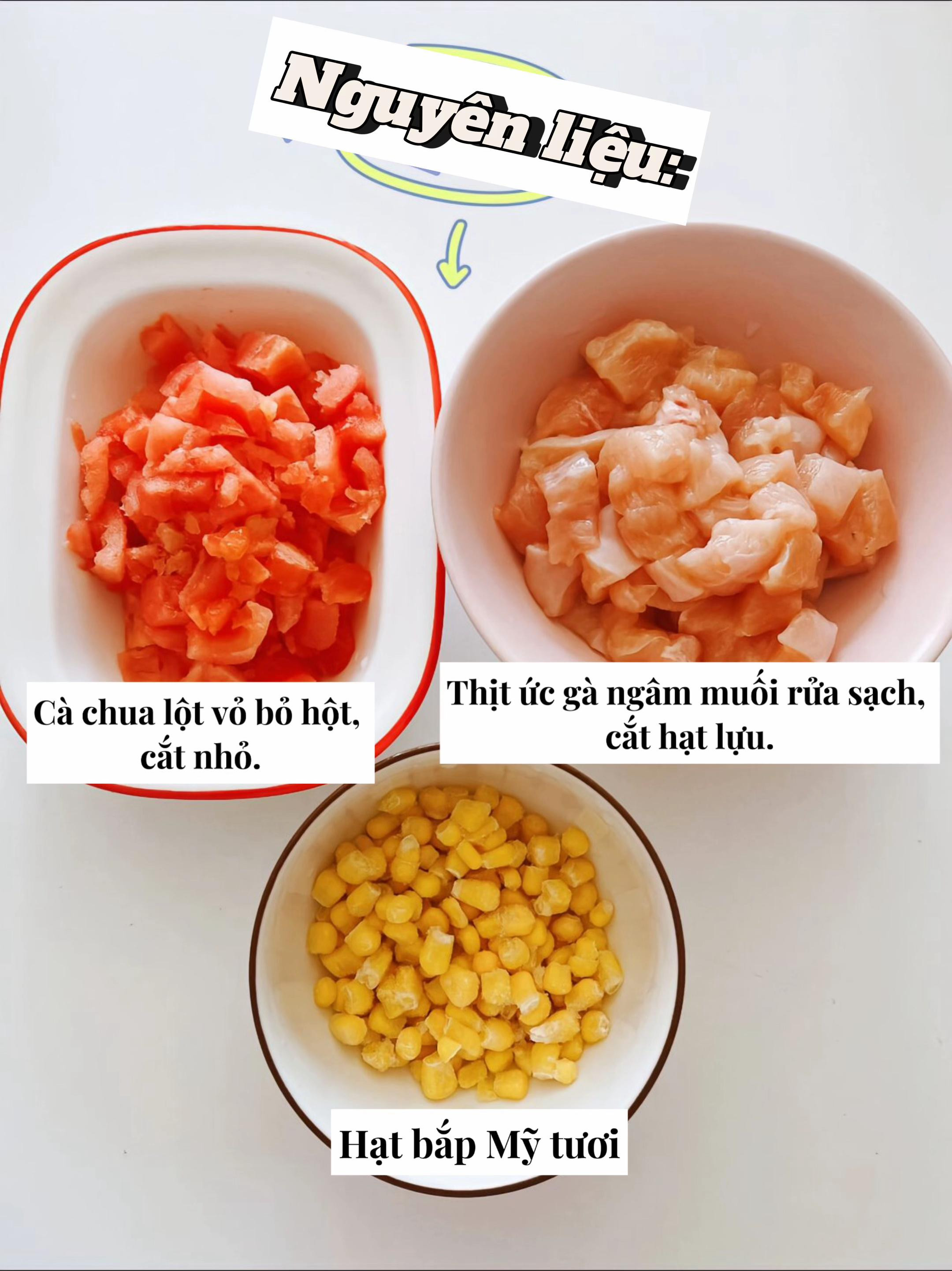 Gà Ngô Sốt Chua Ngọt - Món Ngon Dinh Dưỡng Cho Bé