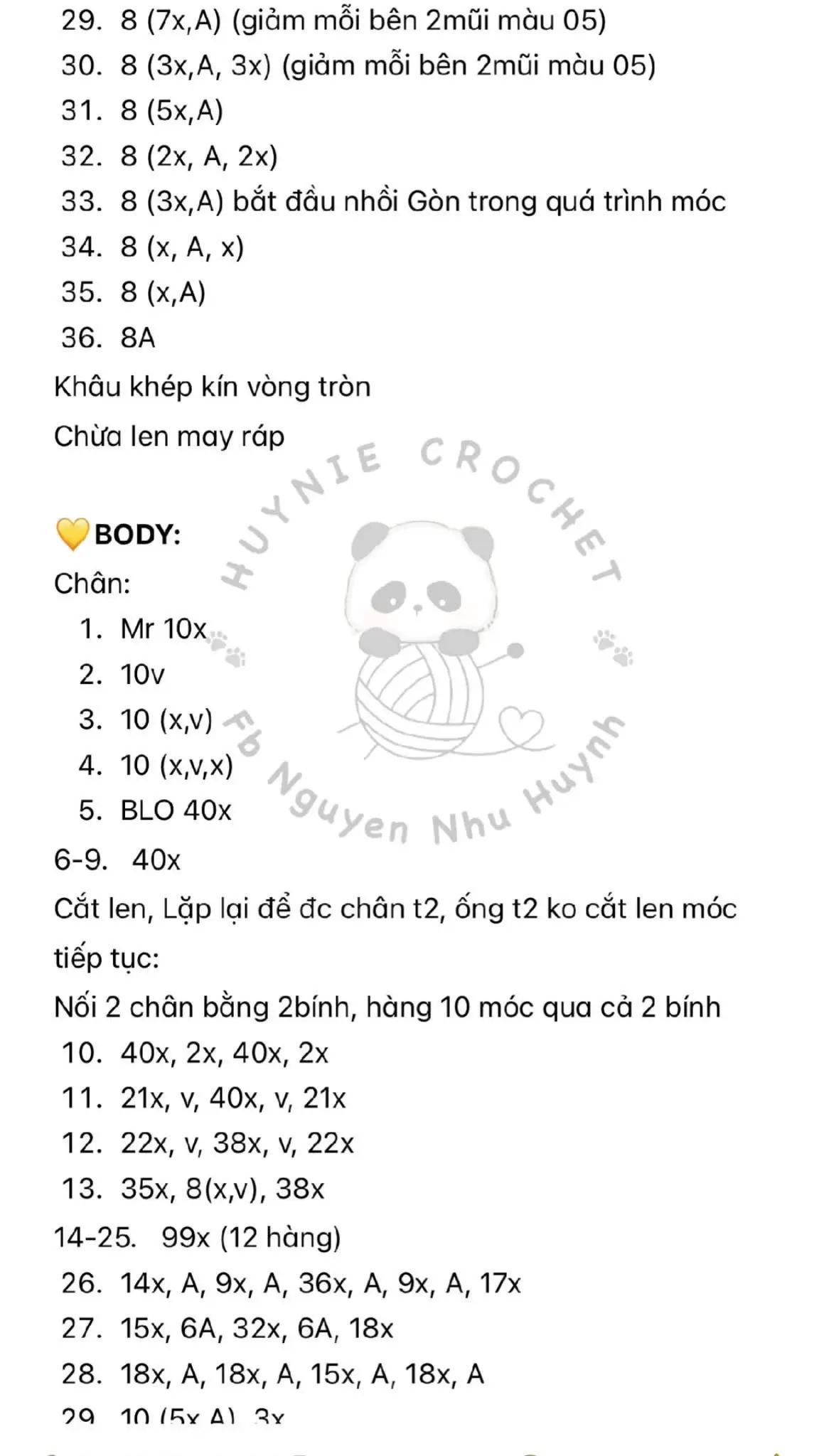 Gấu bông móc len vàng với quả cam trên đầu, đáng yêu và ngộ nghĩnh