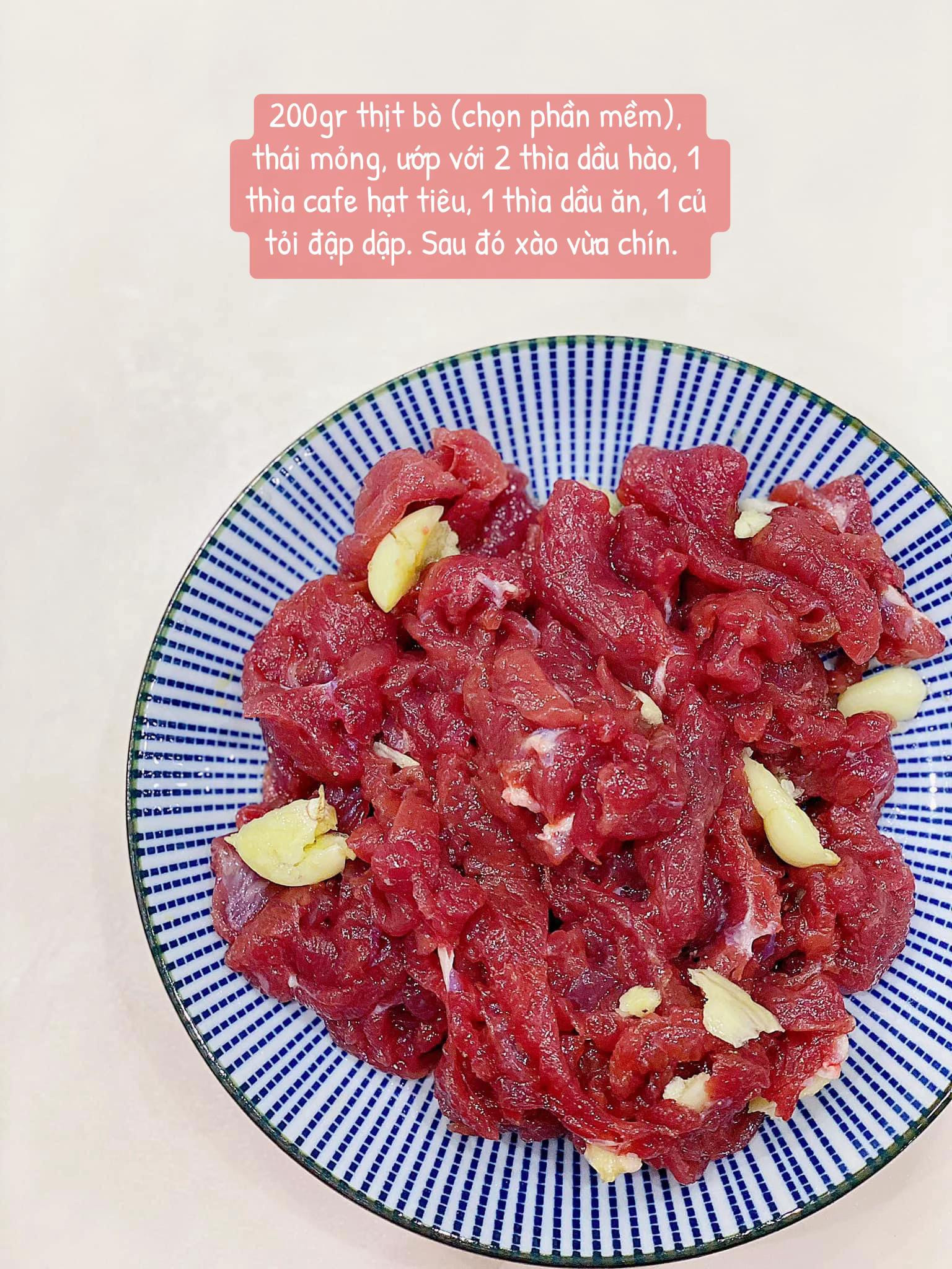 Gỏi Bò Xoài Non Thái Lan Tê Tái Vị Chua Cay