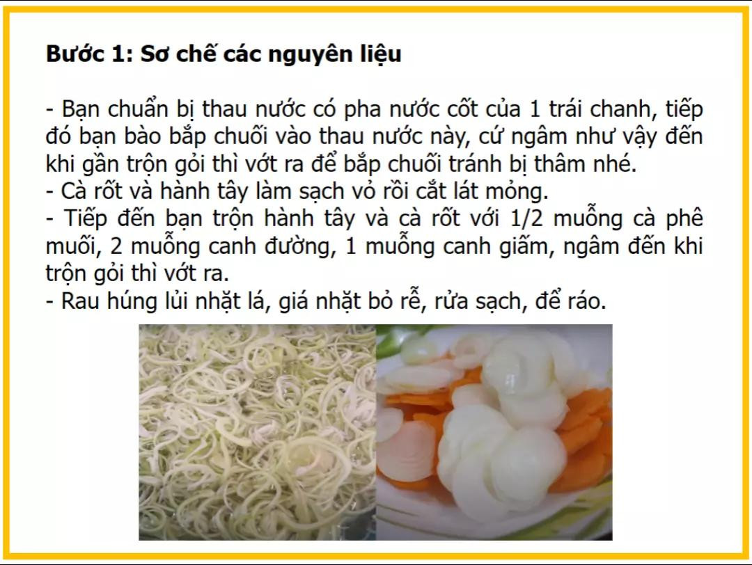 Gỏi Hoa Chuối Tôm Thịt Tươi Ngon Giòn Rụm