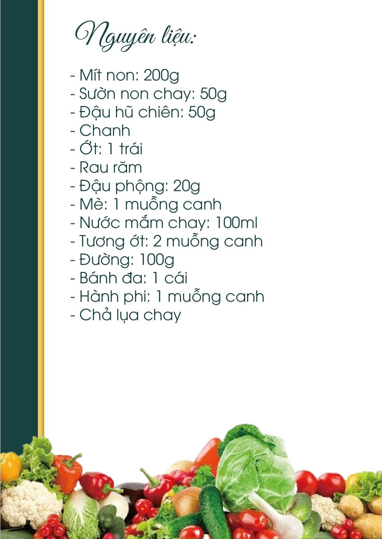 Gỏi Mít Non Thơm Ngon, Đậm Đà Vị Chay