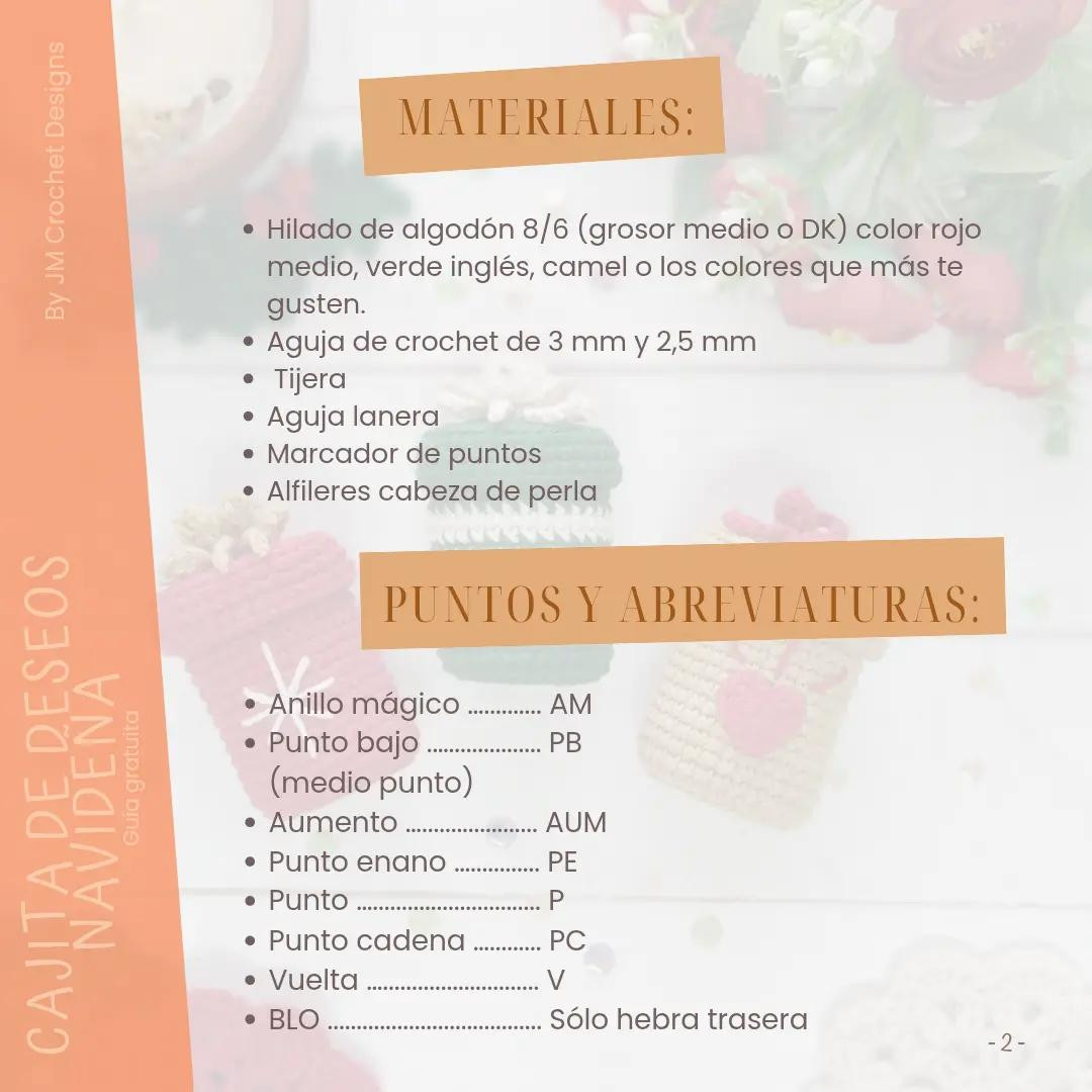 Guía para tejer cajitas de deseos navideños en crochet fácil