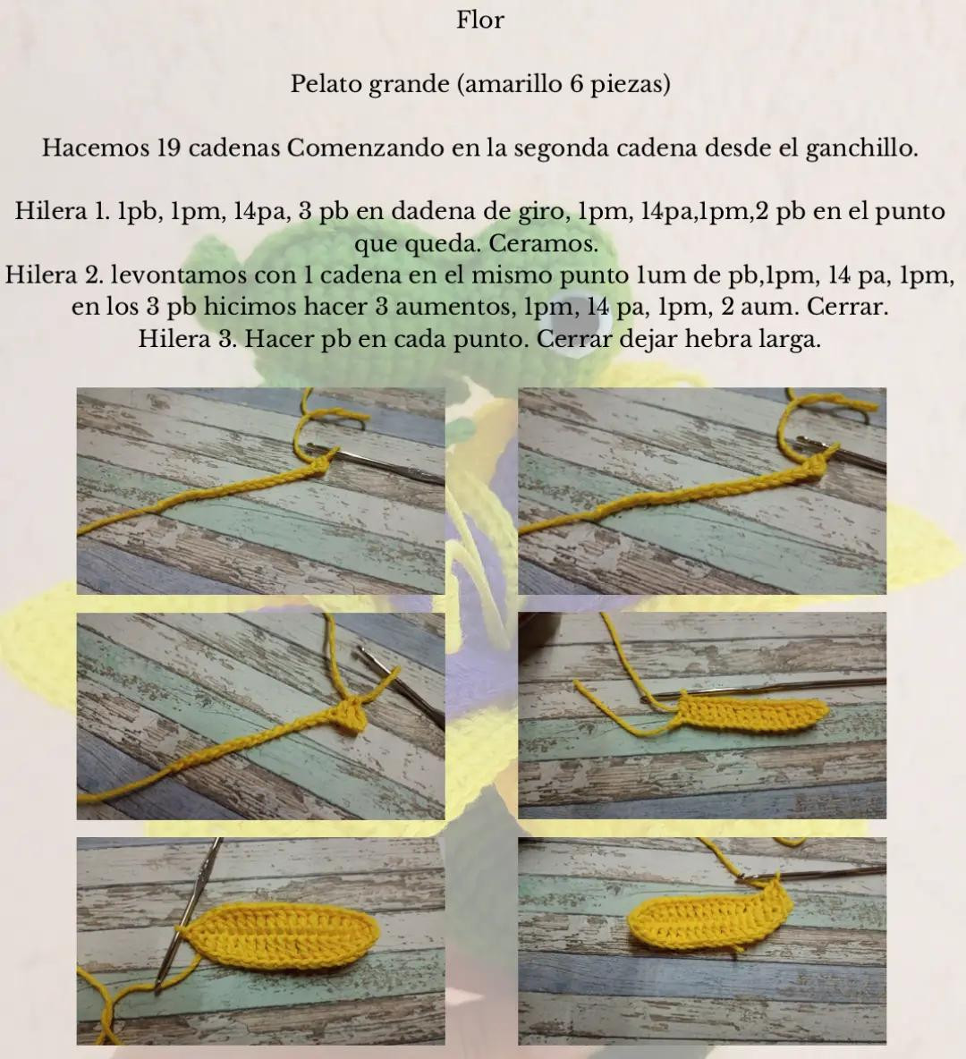 Guía para tejer una flor vibrante a crochet