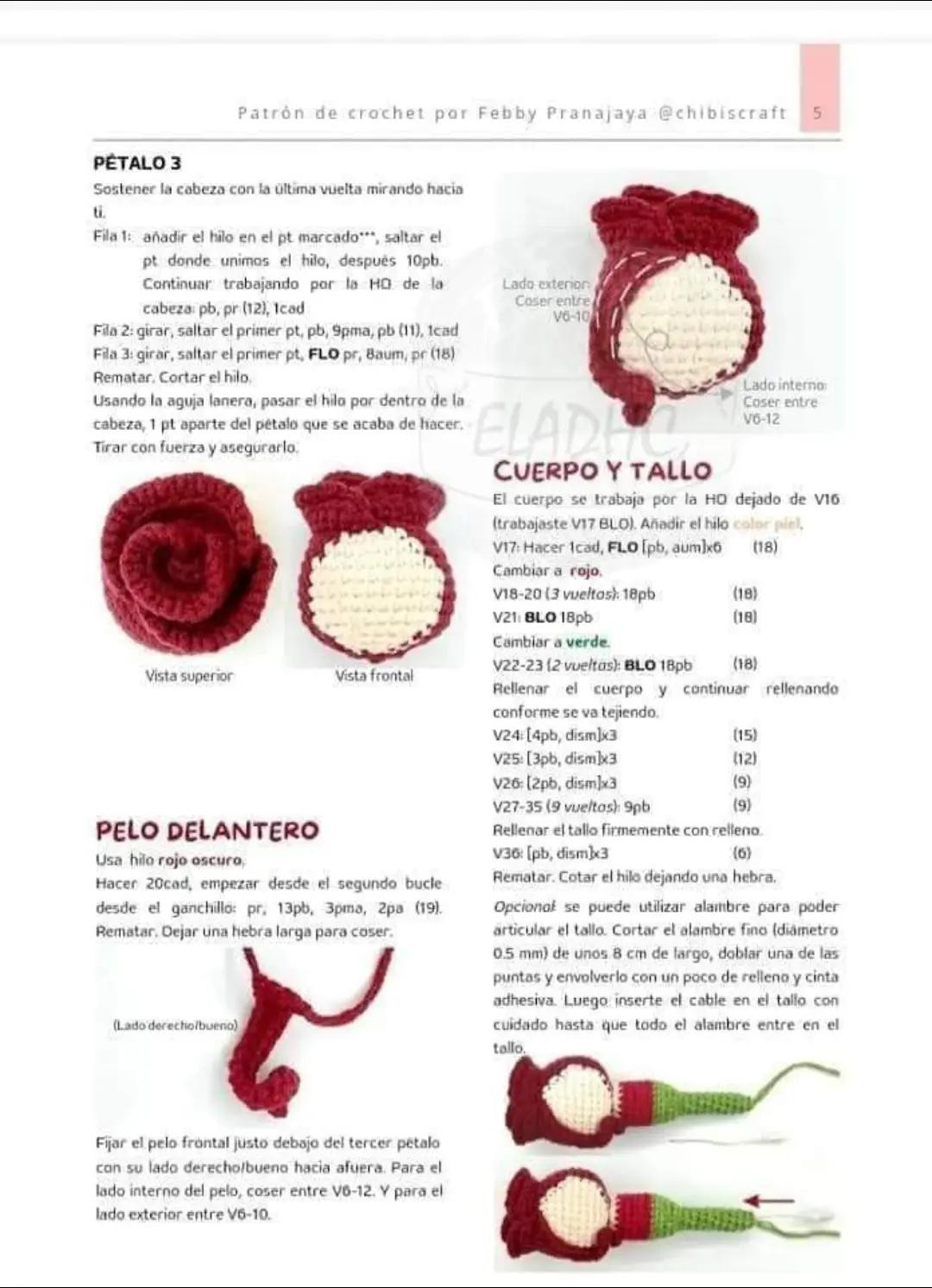 Hada Rosa Reversible: Colección de flores reversibles