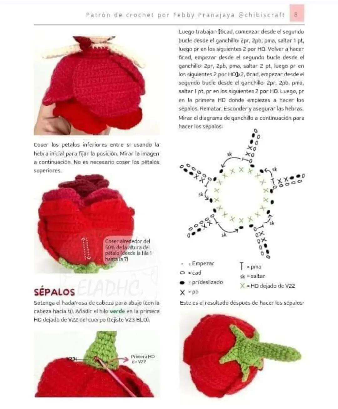 Hada Rosa Reversible: Colección de flores reversibles