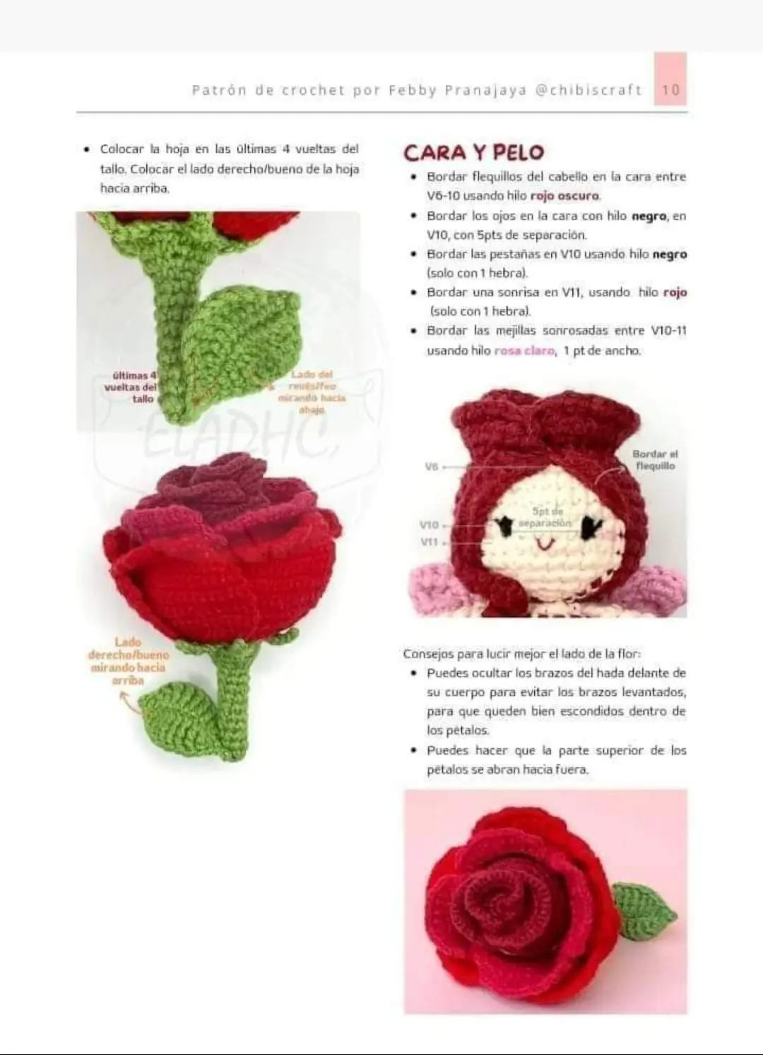 Hada Rosa Reversible: Colección de flores reversibles