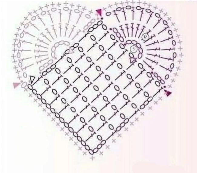 Heart-shaped Crochet Coasters for a Charming Tea Time