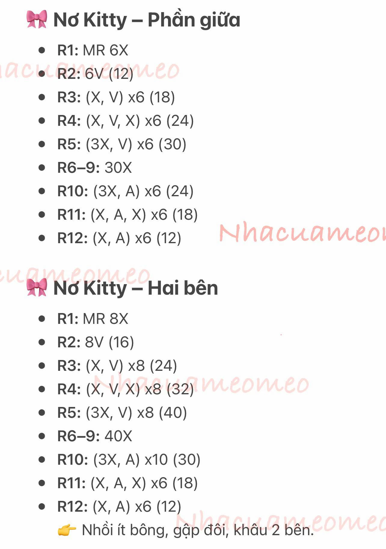 Hello Kitty nơ cute nè 🌸✨🎀