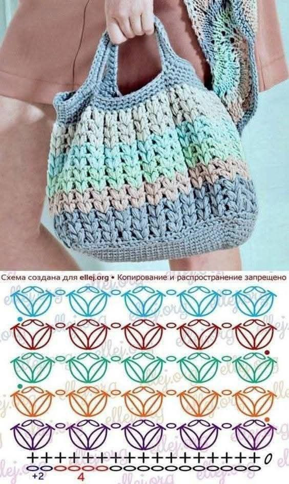 Hexagon Crochet Bag Pattern for Stylish Handmade Accessory
