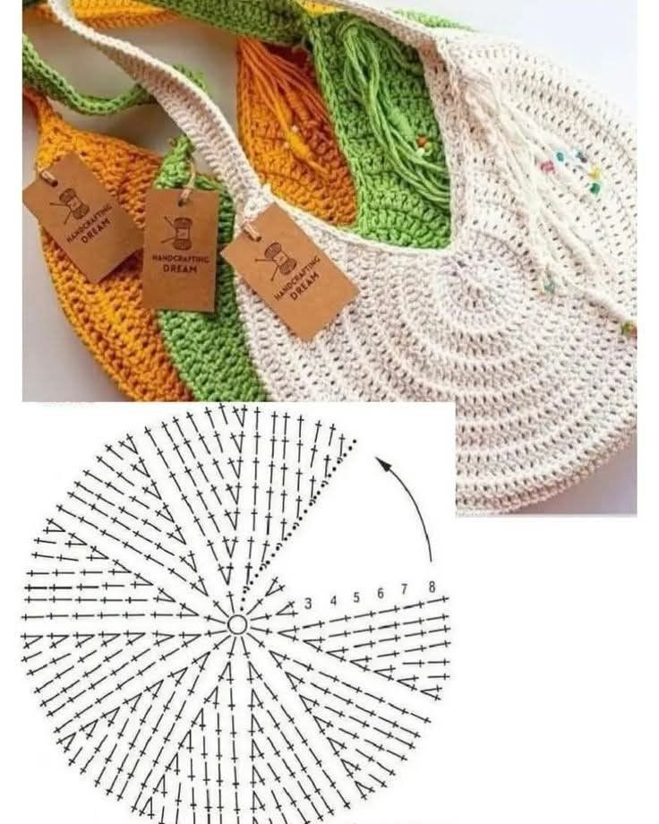 Hexagon Crochet Bag Pattern for Stylish Handmade Accessory
