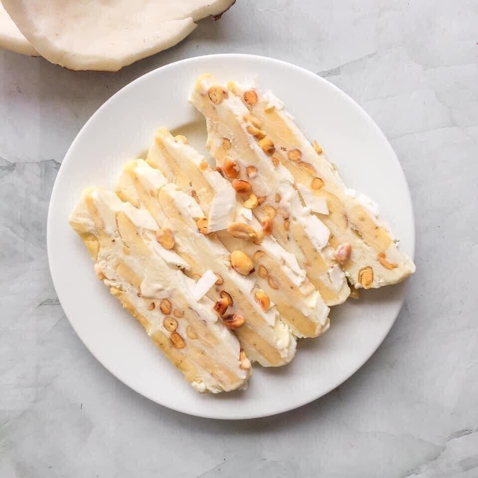 HÔM NAY EM HƯỚNG DẪN CẢ NHÀ CÁCH LÀM KEM CHUỐI MÁT LẠNH MÀ ĐƠN GIẢN NHA.