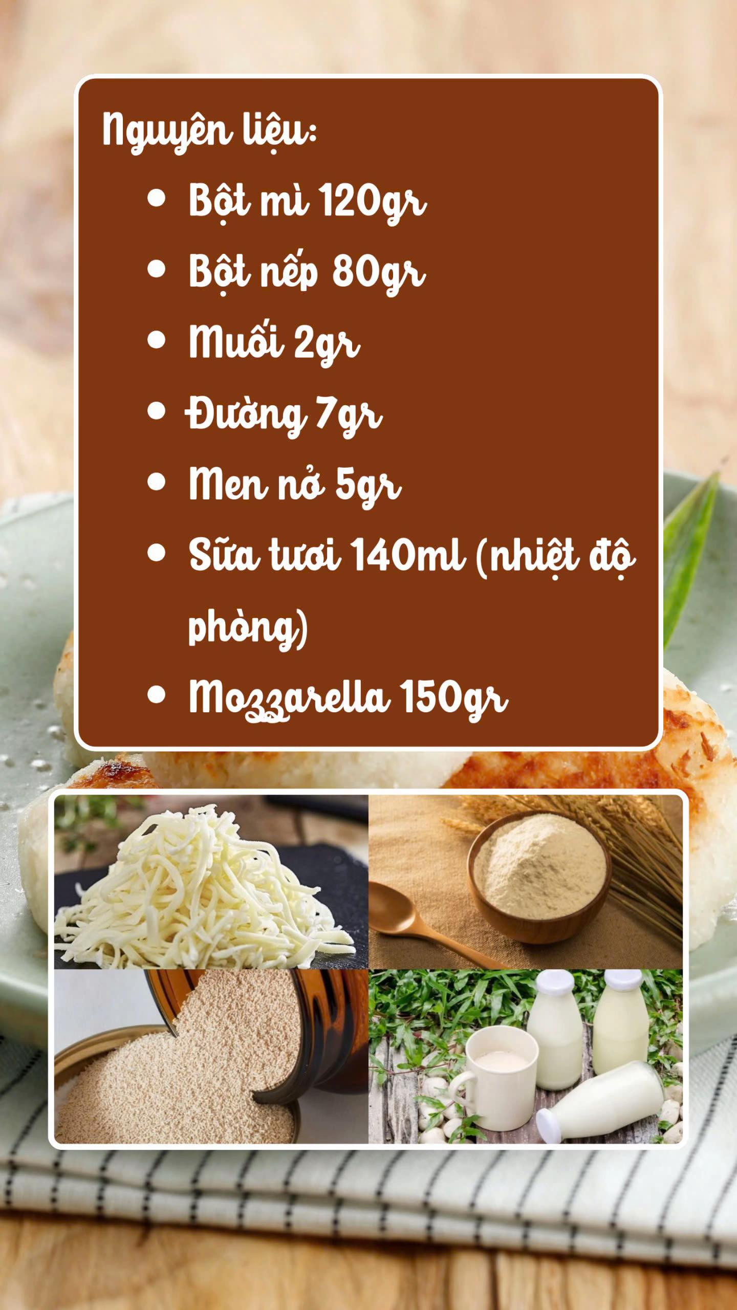 Hotteok Phô Mai Giòn Rụm, Kéo Sợi Đậm Đà Tại Nhà