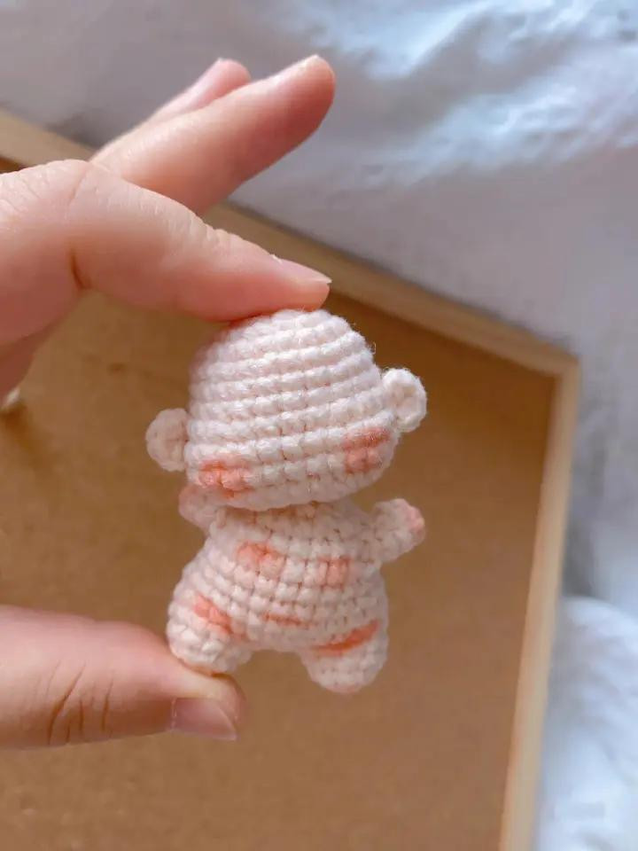 Hướng dẫn móc len cơ thể búp bê dễ thương và đơn giản