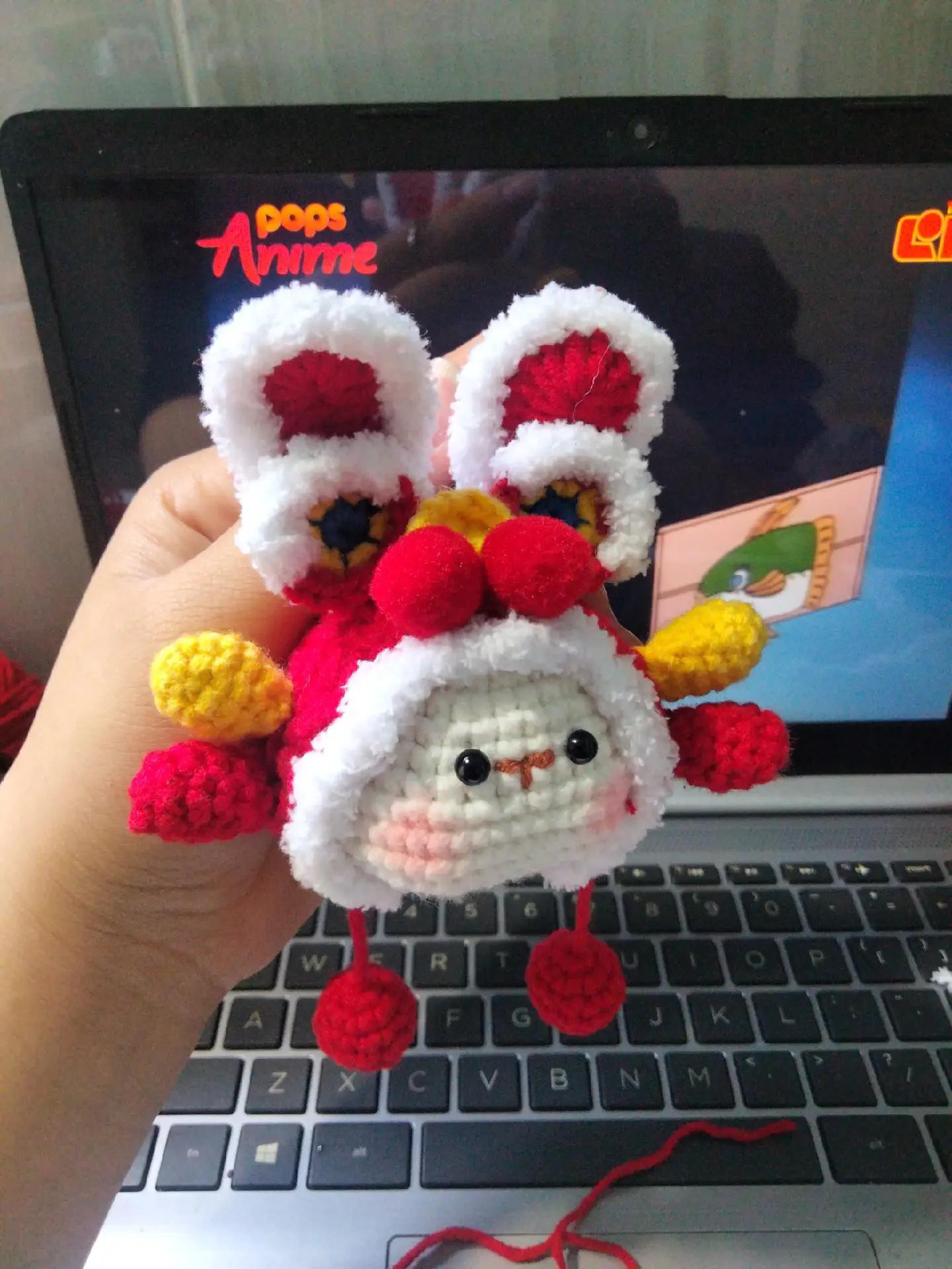 Hướng dẫn móc len thú nhồi bông hình thỏ dễ thương