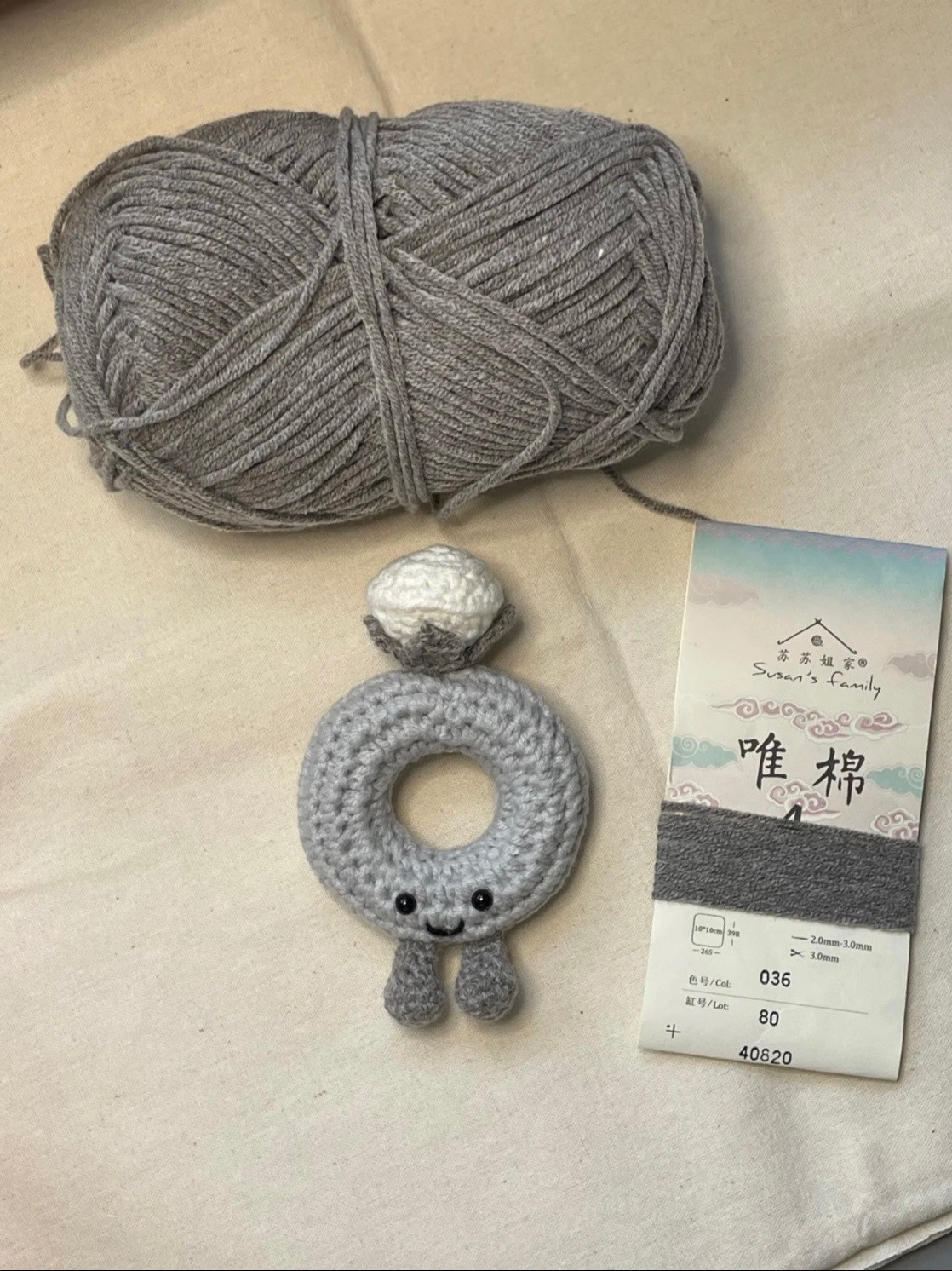 Hướng dẫn móc len vòng Jellycat dễ thương và chi tiết