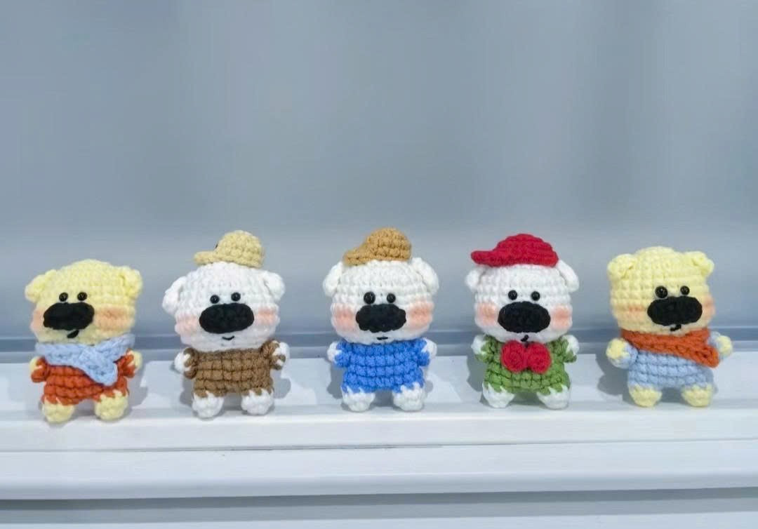 Hướng dẫn móc thú cưng mini dễ thương cho người mới bắt đầu