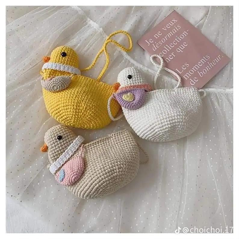 Hướng dẫn móc túi chim bồ câu chi tiết cho người mới bắt đầu