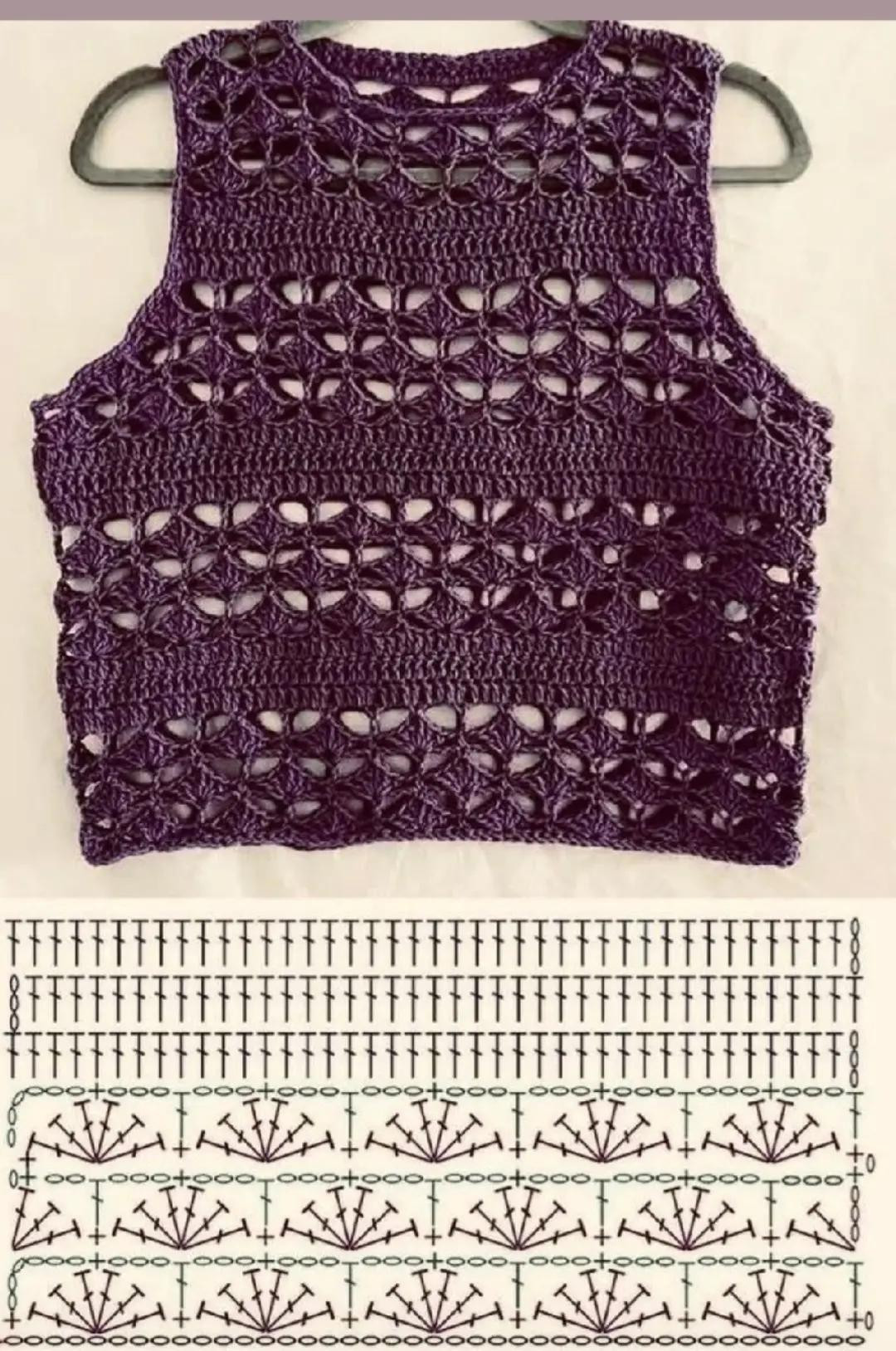 Inspirações de Croppeds em Crochê — Arte, Detalhes e Criatividade