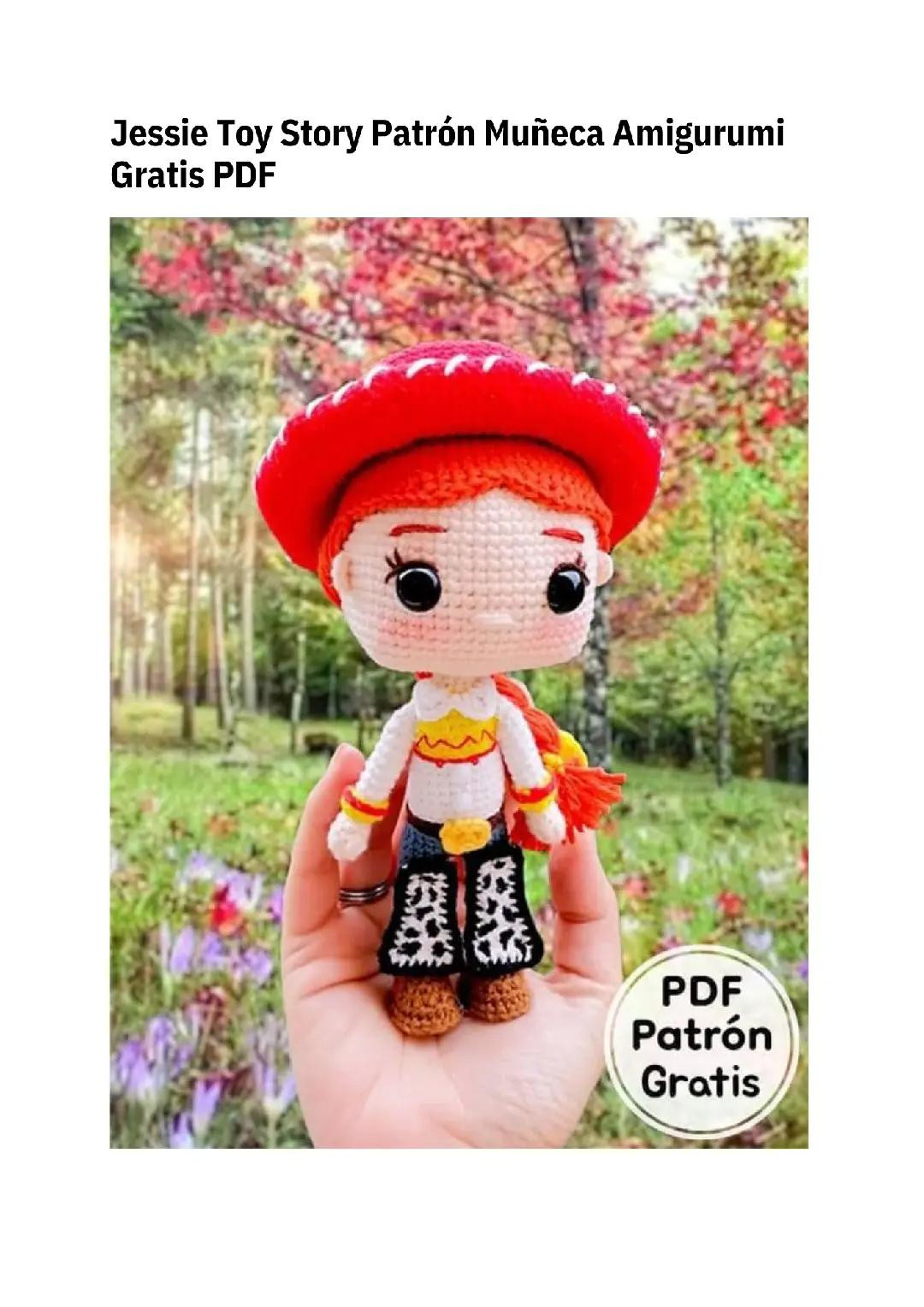 Jessie Toy Storyren amigurumi eskuliburua deskargatu doan