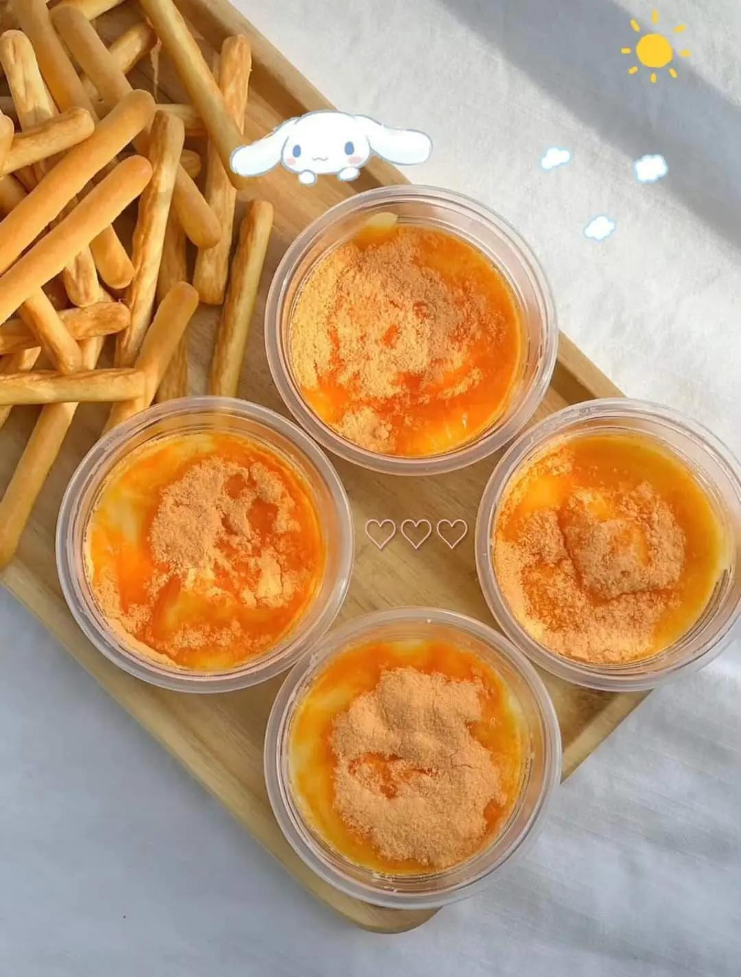 Kem Phô Mai Vàng Mịn Màng Thơm Ngậy