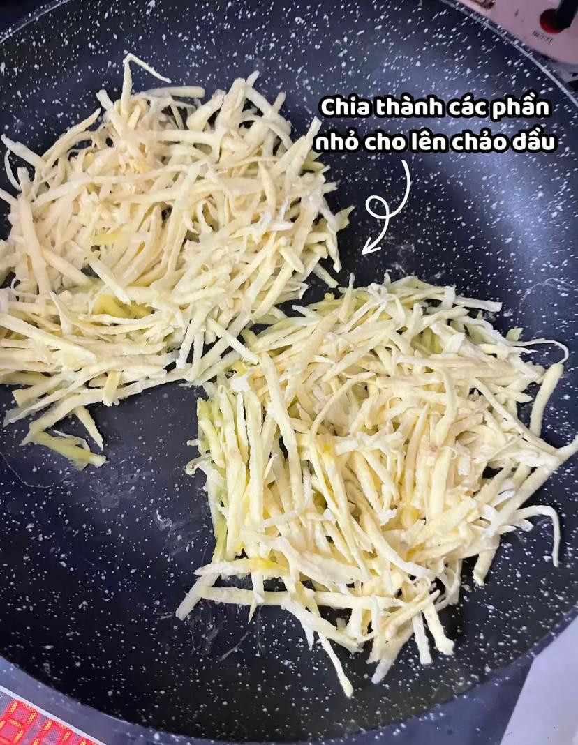 Khoai Lang Cuộn Phô Mai Kéo Sợi Vàng Giòn