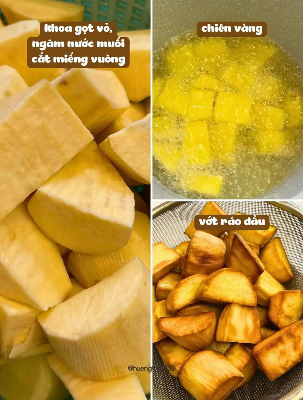 Khoai Lang Ngào Đường Giòn Tan Hấp Dẫn