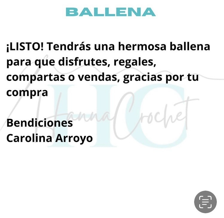 Llavero de ballena tejido a crochet en colores vibrantes