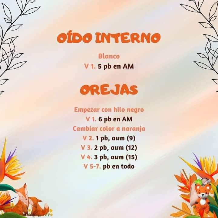 Llavero zorro de amigurumi tejido a mano en crochet