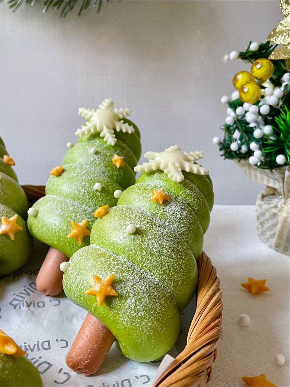 🎄Màn Thầu Cây Thông Noel🎄