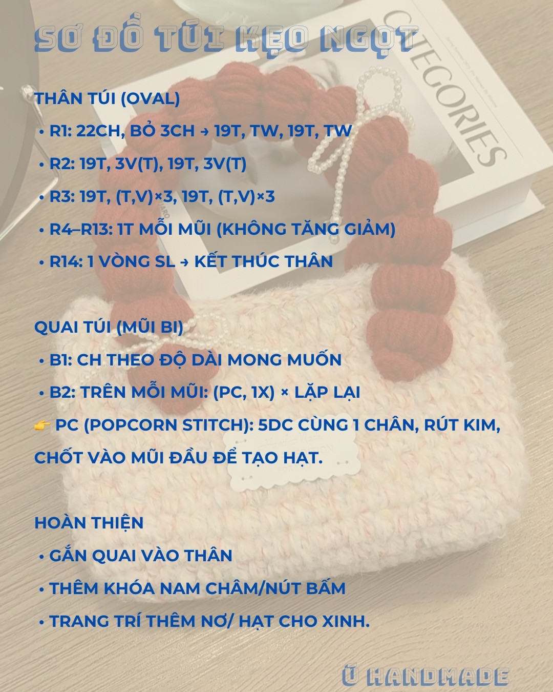 Mang theo chút ngọt ngào sắc màu – chiếc túi Kẹo Bi bé xinh 🍬